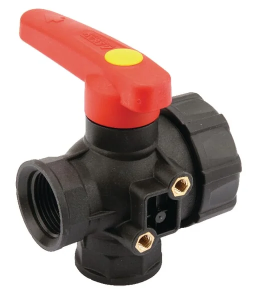 Arag - 45531114 - Ball Valve 1 3-Way, Through