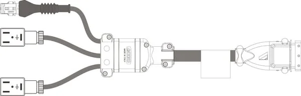 Arag - 466965302100 - Cable for Control Units 5 Sections/5m