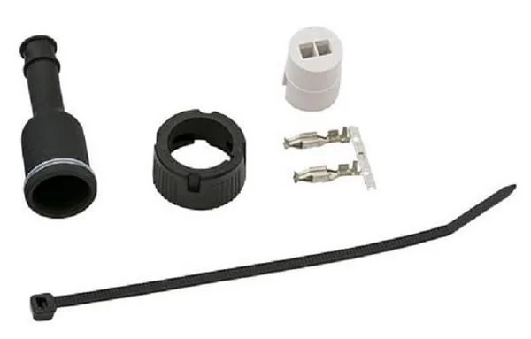 Aspöck - 152122124 - Flatpoint I LED Connector 2 Pins 24V Straight