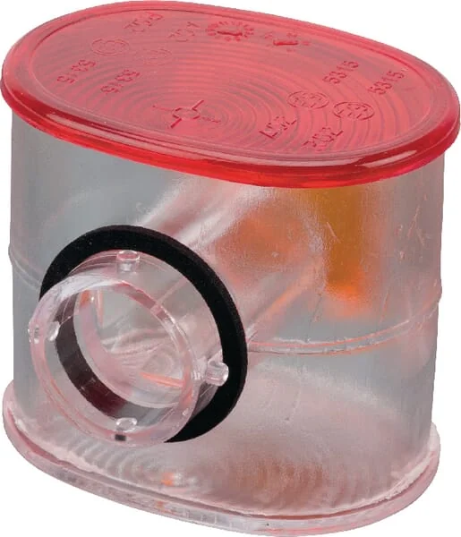Aspöck - 188136007 - Light Lens, Amber/Red/Transparent Aspöck