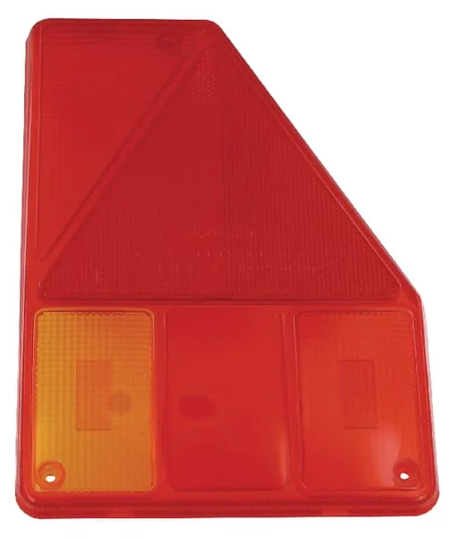 Aspöck - 188442007 - Light Lens, Amber/Red Rear/Right Aspöck