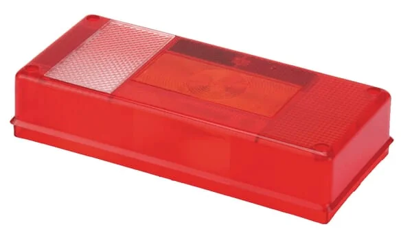 Aspöck - 188462107 - Light Lens, Amber/Red/Transparent LH/RH/Rear Aspöck