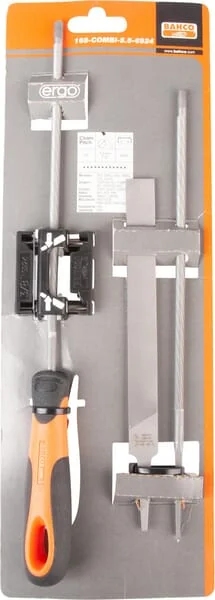 Bahco - 168COMBI556924 - Chainsaw Chain File Set 7/32" 5.5mm, Round