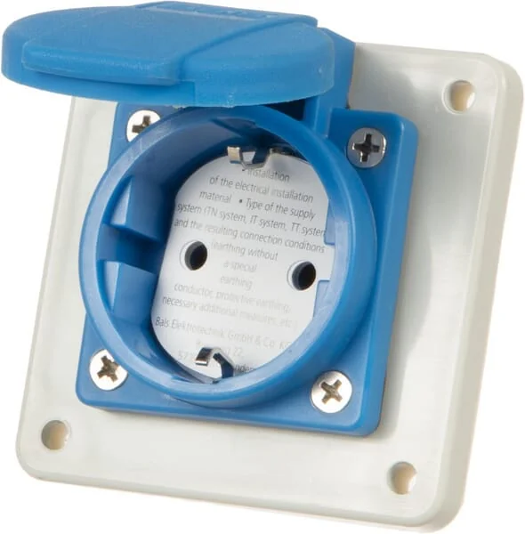 Bals - B071105 - Panel Socket 3P 250V 75x75