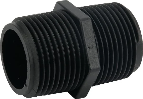 Banjo - NIP100SH - Short Polyethylene Pipe Coupling 1"