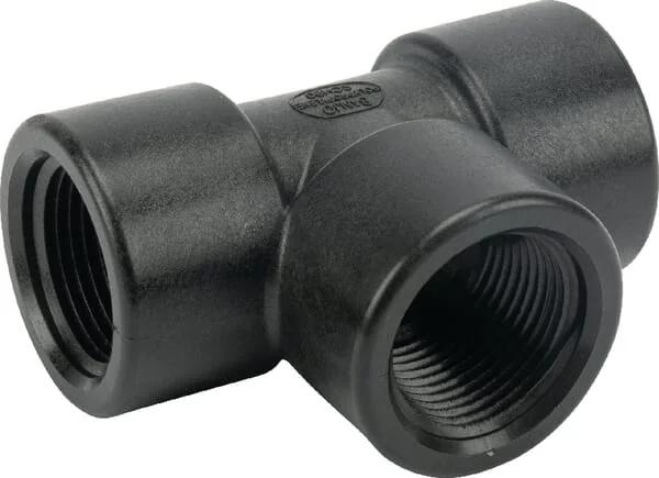 Banjo - TEE100 - T-Fitting 1" F-F-F NPT