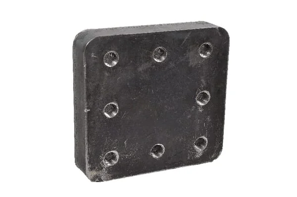Bernhofer Gesenkschmiede - 80000660 - Weld On Mounting Plate 130x130mm 8x M20