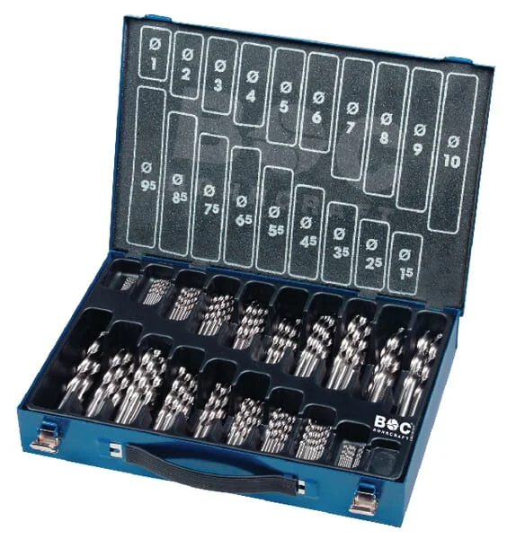 Bohrcraft - SE170G - Metal Twist Drill-Set 170 PCS