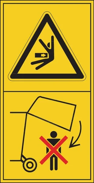 Brady - WB804002 - Sticker Warning Sign Loading Ramp 50x96mm Brady
