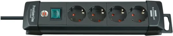 Brennenstuhl - EM40100 - Premium Sockets Black