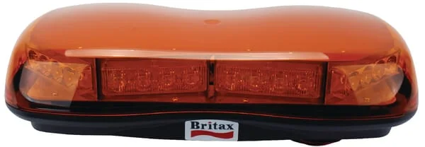 Britax - A48100LDV - Light Bar, 12/24V, Amber, Bolt On, 420x205x95mm, 8 LEDs