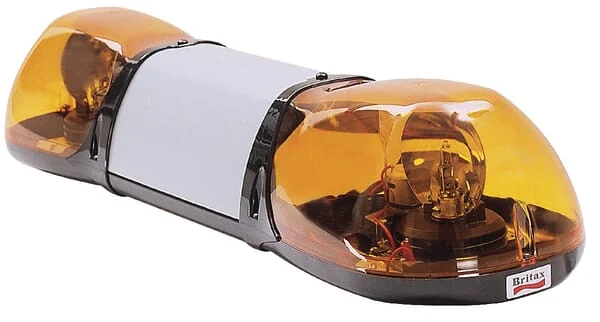 Britax - A621210012V - Rotating Light, 12V, Amber, 750mm
