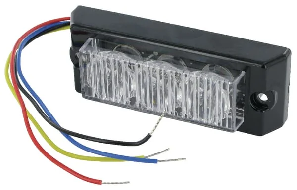 Britax - L5203DV - Warning Light LED, 12/24v, White, 32x90x25mm, Britax