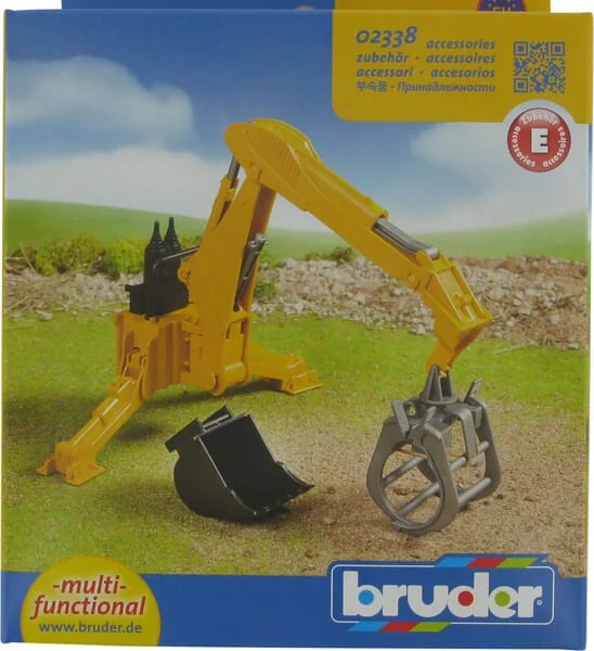 Bruder - U02338 - Rear Part of Excavator with Grab