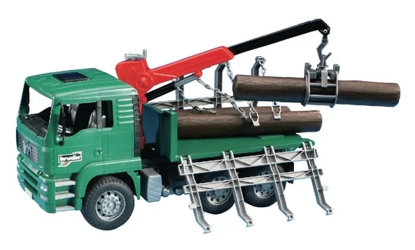 Bruder - U02769 - Man Forestry Trailer