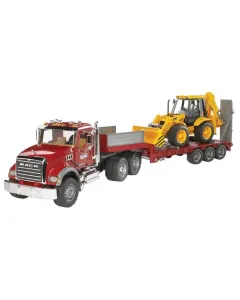 Bruder - U02813 - Mack Granite with Low Loader