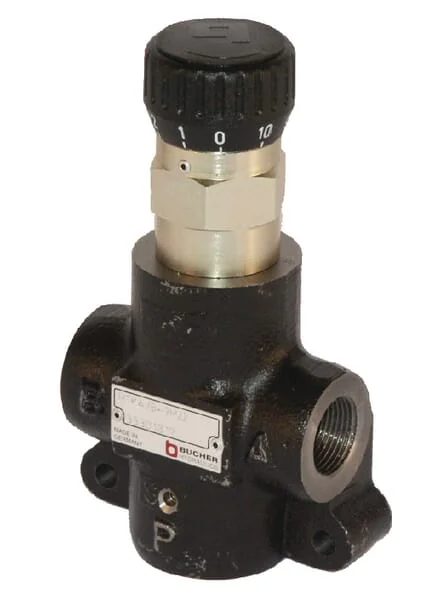 Bucher - MTKA2VDM08 - Flow Control Valve 3-Way 0-65l/min