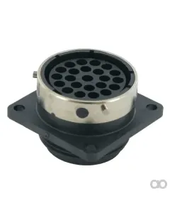 Burndy - BUUTG01823SN - Chassis Socket 23 p. Female 18Ac Tt