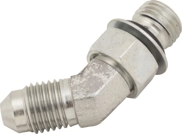 Burnett & Hillman - RIU4507 - Elbow M/M 7/16 JIC x 7/16 UNF