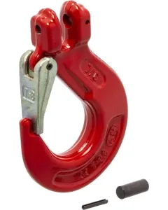Cartec - WA80SN - Cartec Fork Hook with Safety Clip 7-8mm