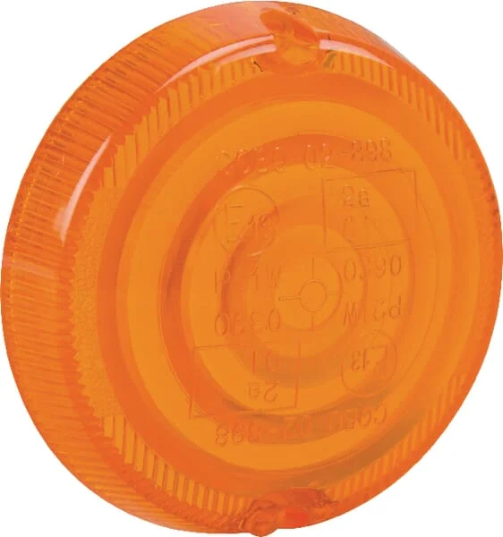 Cobo - 0289810101 - Light Lens, Amber, Round Lh/Rh/Rear Cobo