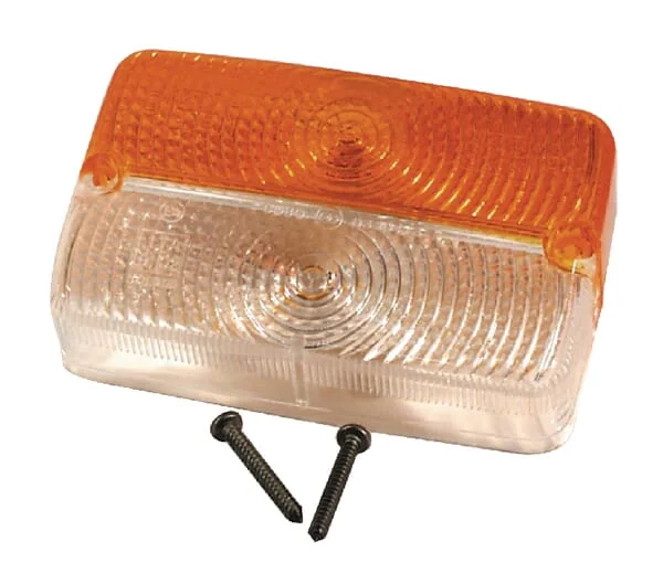 Cobo - 03104020 - Light Lens, Transparent/Amber, Rectangular Front/Lh/Rh Cobo