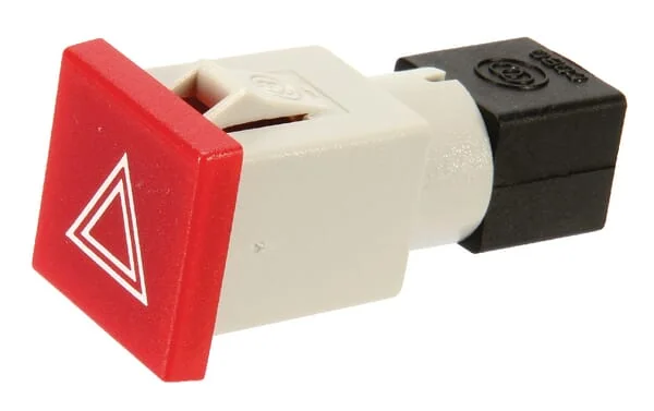 Cobo - 09460000 - Warning Light Square 12/24v Red Bolt on 22.5x22.5