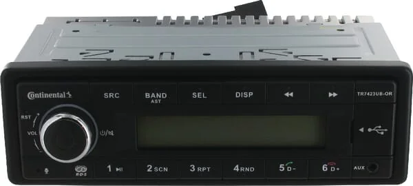 Continental - TR7423UB - Radio Continental 24 V Bluetooth