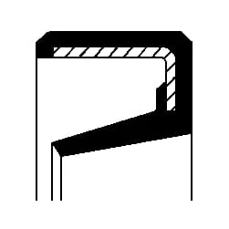 Corteco - X553018757000N - Seal Baj 68x55x9 88NBR