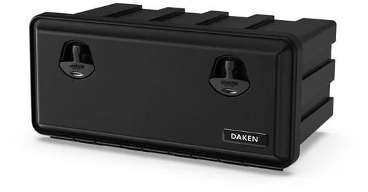 Daken - DK81106 - Toolbox 350x750x450mm, 74.5l Capacity, Black Plastic, Just By Daken