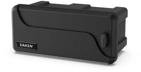 Daken - DK82201 - Toolbox 250x550x295mm, 23l Capacity, Black Polypropylene, Boxxser 55 4x4 By Daken