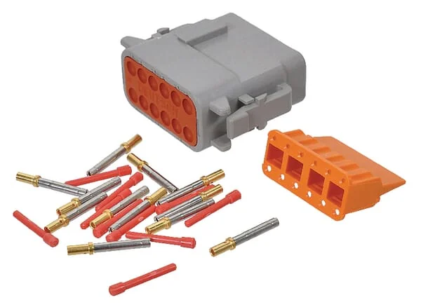 Danfoss - PLUS19MC012D - ECU Connector Assembly 12-Pin +1