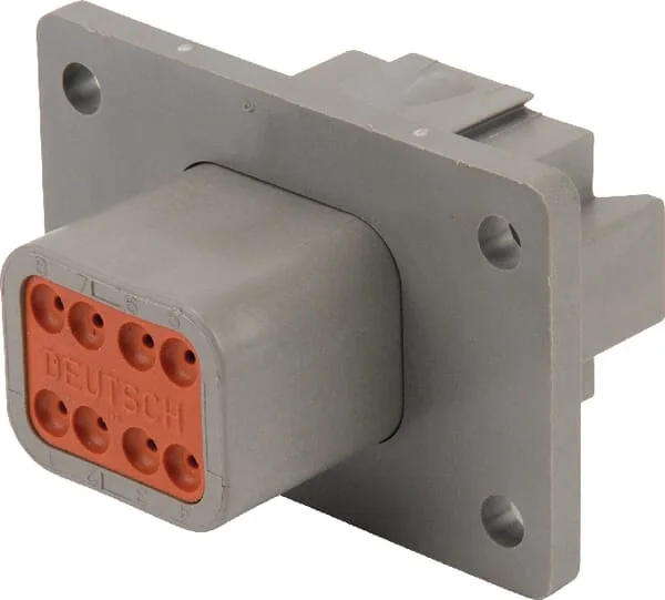Deutsch - DSDT0408PAL012 - Chassis Socket 8 P. Male DT