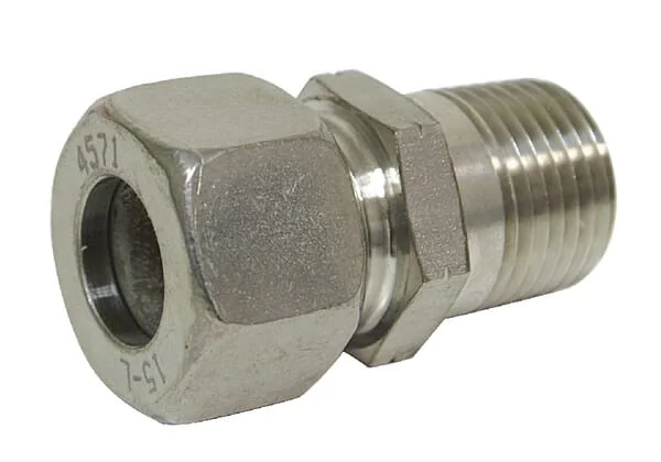 Dicsa - GEV8L38NPTRVS - Screw Connector 8L 3/8 NPT St Stl