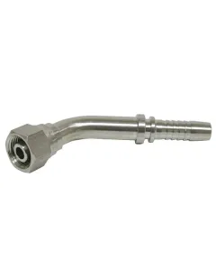 Dicsa - PGLO132245RVS - Dicsa Pillar DN13 - M22 x 1.5 - 15L - 45° Stainless Steel