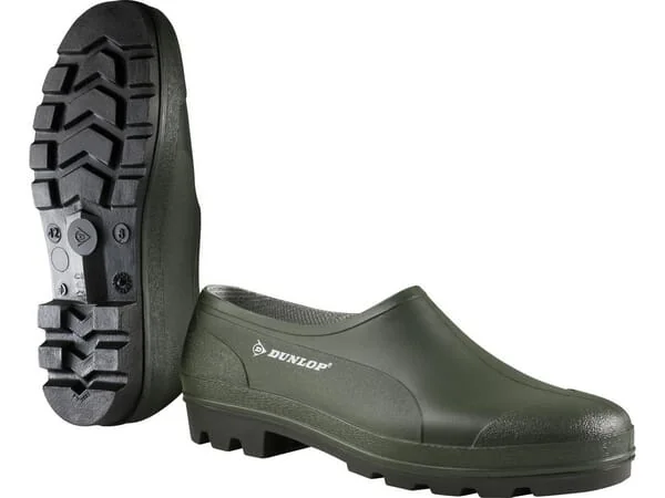 Dunlop - B3506113536 - Shoes Green Size 3 Slip On Wellie Dunlop