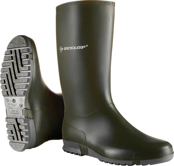 Dunlop - K28671141 - Boots Green, Size 7 Sport Retail Dunlop