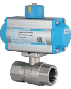 Duravis - BLV025DA - Duravis Pneumatically Actuated Ball Valve 1" d.w