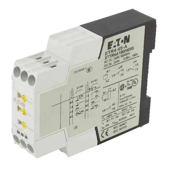 Eaton - ETR469A - Timing Relays 24-240VACDC