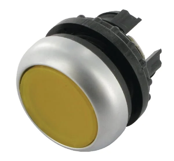 Eaton - M22DRLY - Pushbutton Yellow Stay-Put