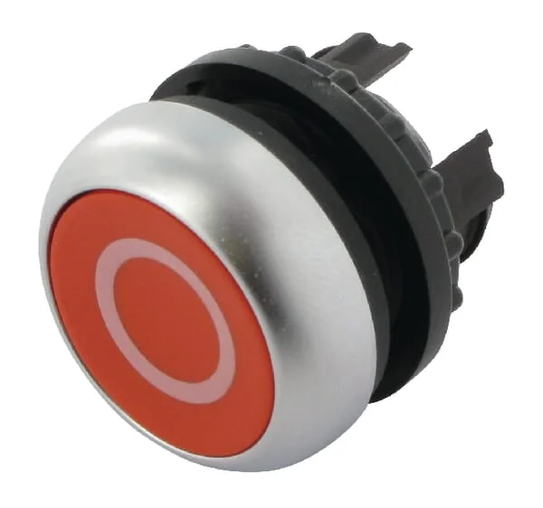 Eaton - M22DRX0 - Push Button Red Spring-Return 0