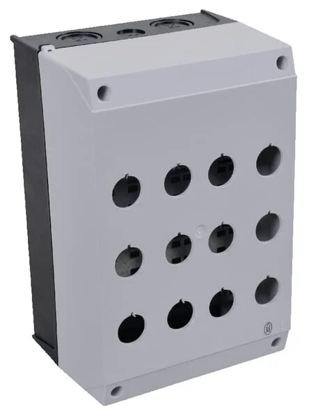 Eaton - M22I12 - Surface Mount Enclosure, 12 Holes