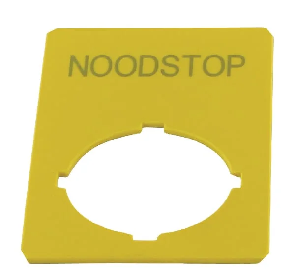 Eaton - M22XZKNL - Emergency Stop Plate M