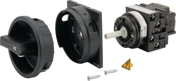 Eaton - T028900EASVBSW - Rotary Switch 3p+n, 20a, Bk