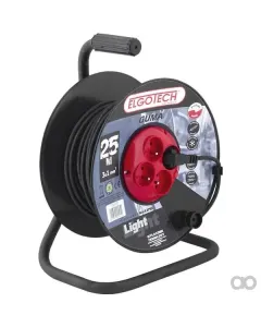 Elgotech - 1760751125 - Winded Rubber Extension Cord, 25 m