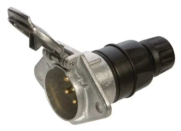 Erich Jaeger - 111080JAE - Socket Box 7-Pin Metal 24V