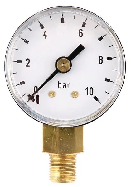 ET - MA4010L02ST - Pressure Gauge Diameter 40 0-10bar 1/8" Bottom