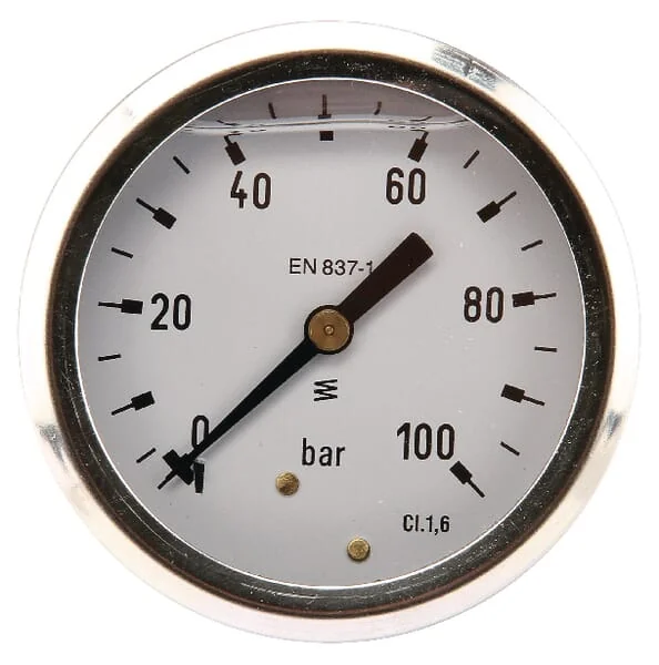 ET - MA63100B04SSGF - Pressure Gauge Diameter 63 0-100bar 1/4" Rear