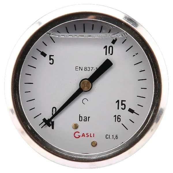 ET - MA6316B04SSGF - Pressure Gauge Diameter 63 0-16bar 1/4" Rear