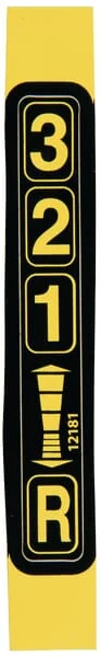 Etesia - ET12181 - Gear Indicator Sticker